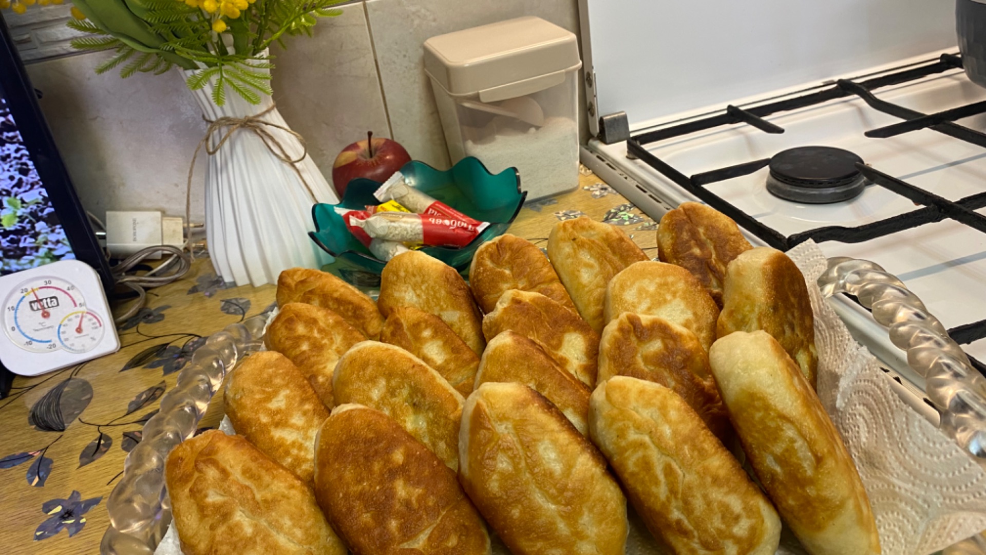 Выходной💥 / Постряпала долгожданные пирожки😋 / Приготовила  лёгкий супчик🥣