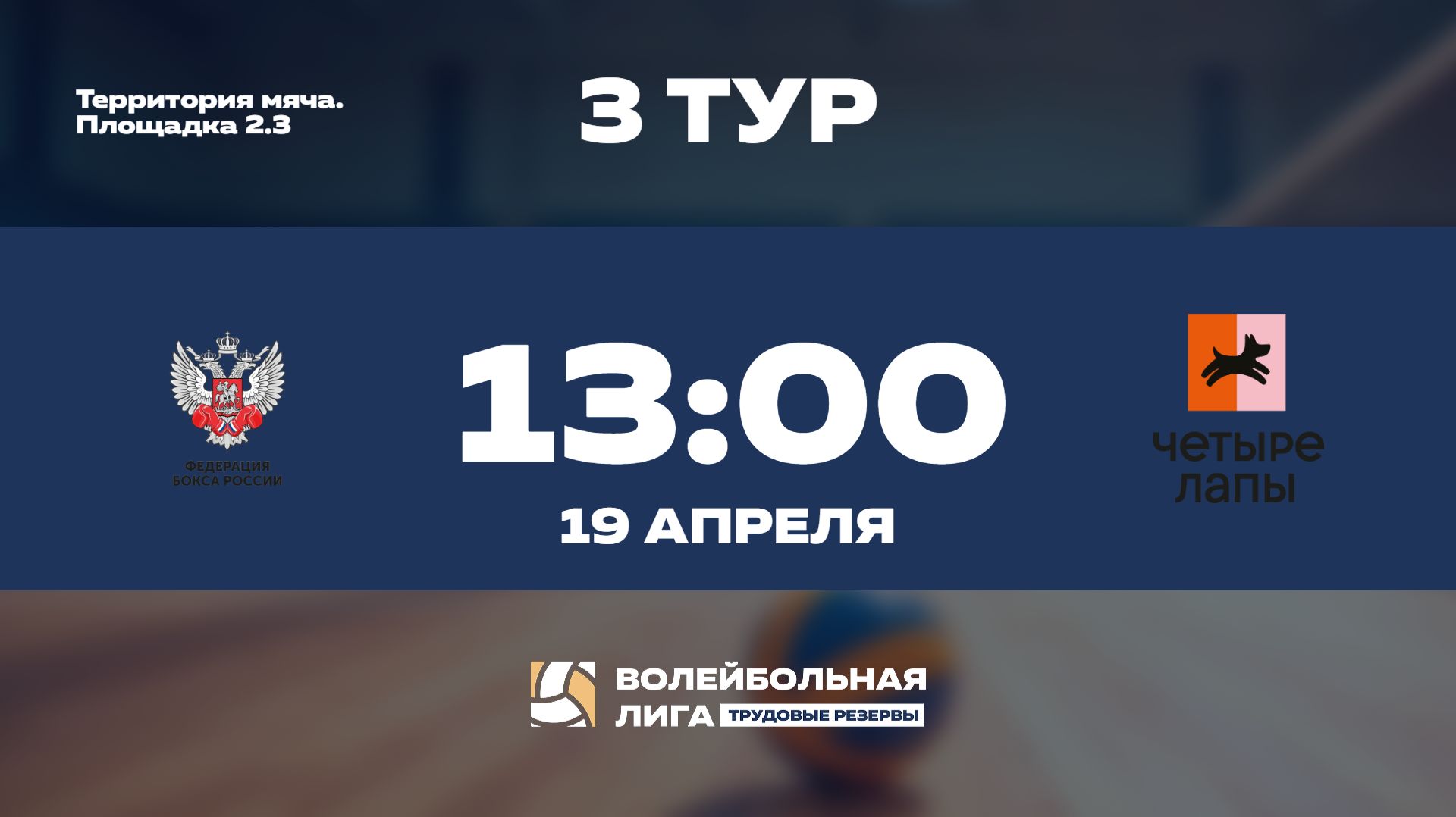 3 тур | Федерация бокса России - Четыре Лапы