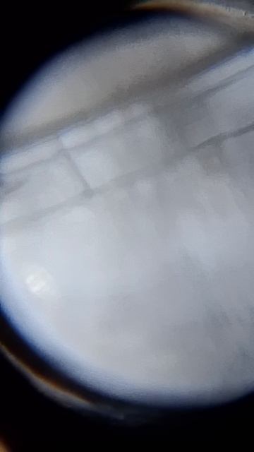 дом через телескоп