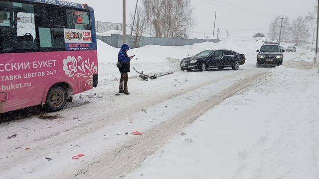 ДТП в Новосибирске 😨😱