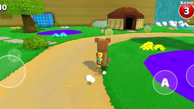 Я асвабаждаю друзей в игре мишка!!! Миша и майнкрафт