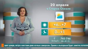 Погода в Старом Осколе на 20 апреля