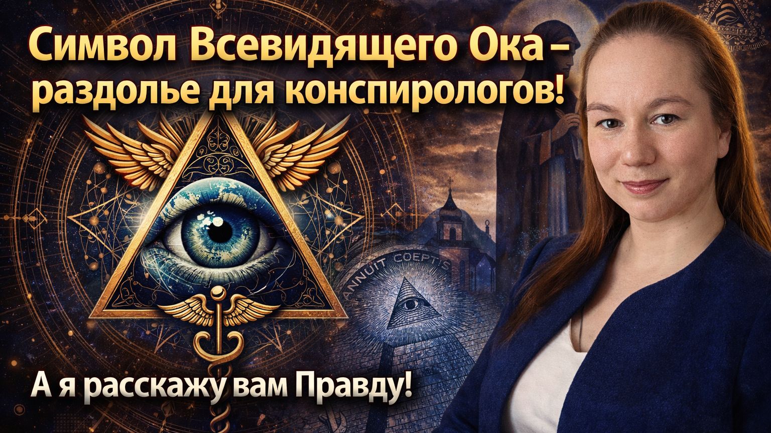 Символ Всевидящего Ока - раздолье для конспирологов! А я расскажу вам Правду!👁️💵Автор: Вера Ориенс