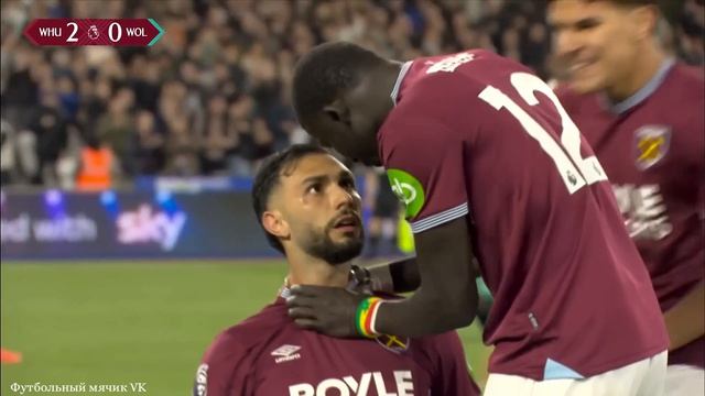 📹 Обзор матча АПЛ: «Вест Хэм Юнайтед» — «Вулверхэмптон Уондерерс». 10.04.2026