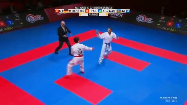 Кумите – 75 кг Rzazade Nuran (AZE) – Dezdemir Muhamed (GER)