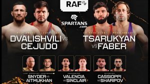 Царукян А — Фейбер Ю | RAF 08 Вольная борьба. Real American Freestyle  Прямая трансляция