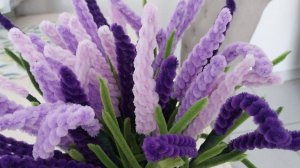 ЛАВАНДА ИЗ СИНЕЛЬНОЙ ПРОВОЛОКИ