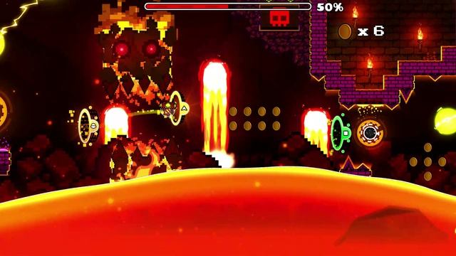 Geometry Dash Button Masher Eazy Demon By ViPriN