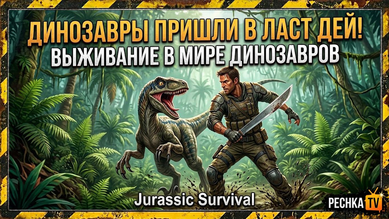 LAST DAY ON EARTH В МИРЕ ДИНОЗАВРОВ! ОБЗОР И ВЫЖИВАНИЕ В Jurassic Survival | Pechka TV