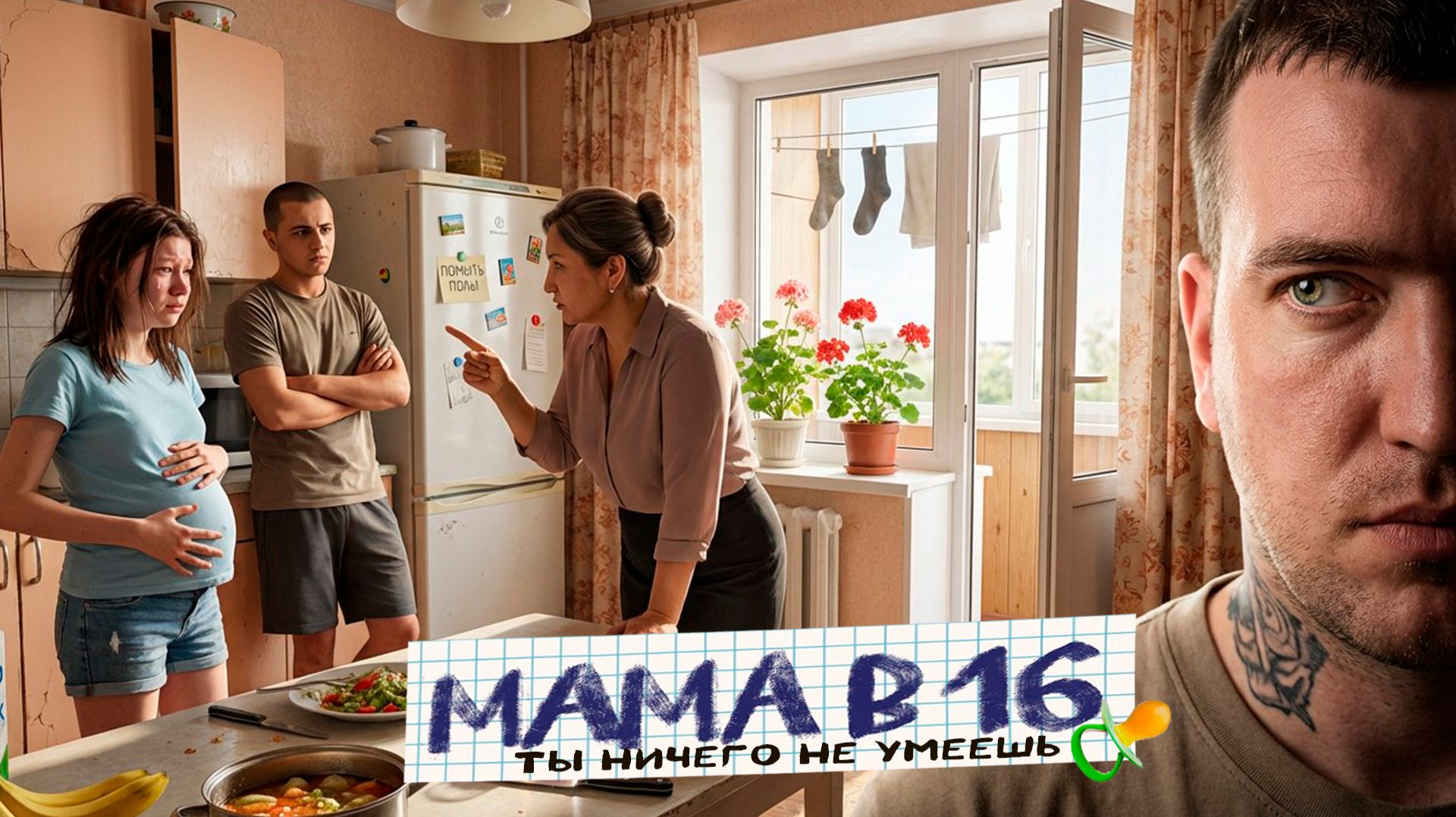 НЕ СОШЛИСЬ ТРАДИЦИЯМИ МАМА В 16