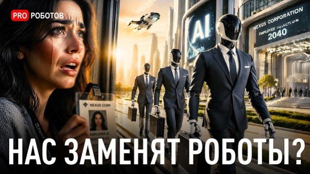 Роботы и Искусственный Интеллект Битва за работу 2040