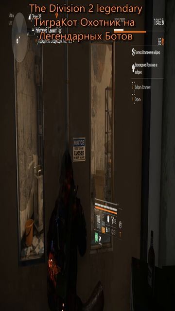 The Division 2 legendary ТиграКот #division2legendary #shorts