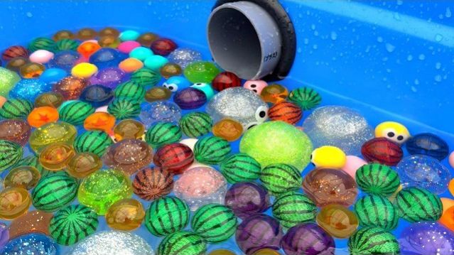 ВОДНЫЙ МРАМОРНЫЙ ТРЕК   МНОГО КРАСИВЫХ СУПЕР ШАРИКОВ АСМР РАССЛАБЛЕНИЕ