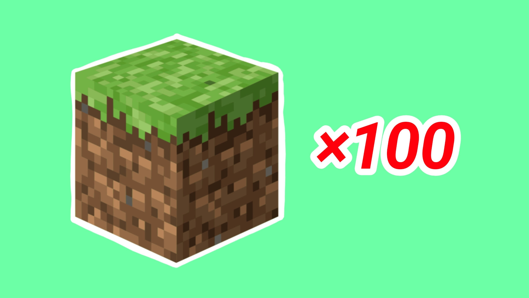ЗА КАКОЕ ВРЕМЯ МОЖНО ПОСТАВИТЬ 100 БЛОКОВ ЗЕМЛИ В МАЙНКРАФТ? Minecraft эксперимент