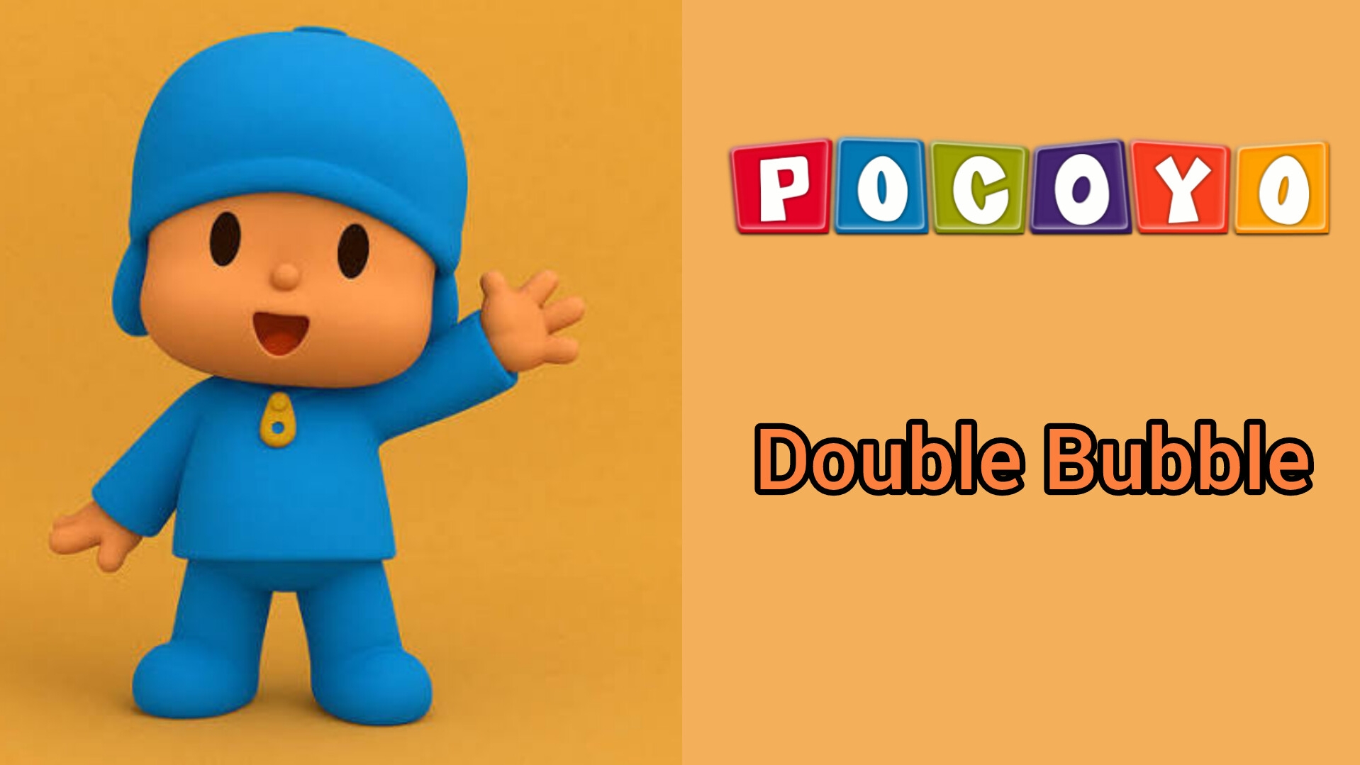 Покойо POCOYA |  Мыльные пузыри (Double Bubble) | Учим английский с Покойо | Обучающий мультфильм