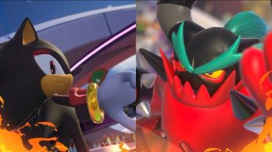 Финал гонки. Шэдоу и Завок. Sonic Racing CrossWorlds. Коралловый Гран-При