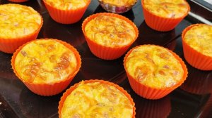 Кексы с сыром и ветчиной попробуйте это так вкусно