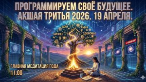 🚨АКШАЯ ТРИТЬЯ 2026. ПРОГРАММИРУЕМ СВОЁ БУДУЩЕЕ 19 апреля