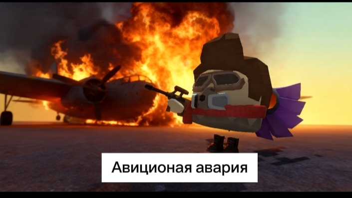 Авиционая авария!