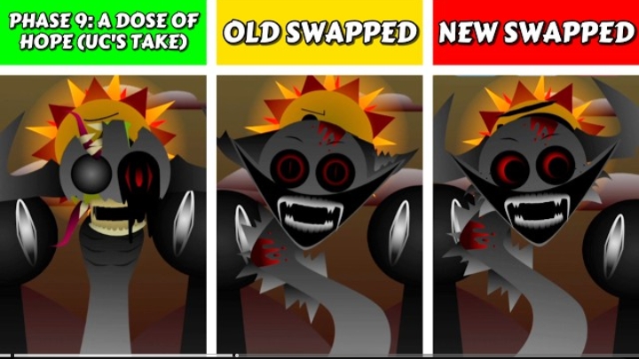 Sprunki Phase 9 A Dose Of Hope Uc's Take Vs Old Swapped Vs New Swapped