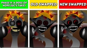 sprunki Phase 9 A dose of hope Uc's take vs old swapped vs new swapped