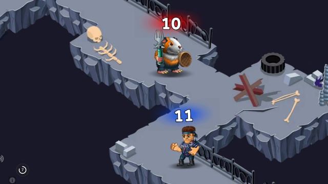 Проходим снежную долину (Super Bear Advinture)