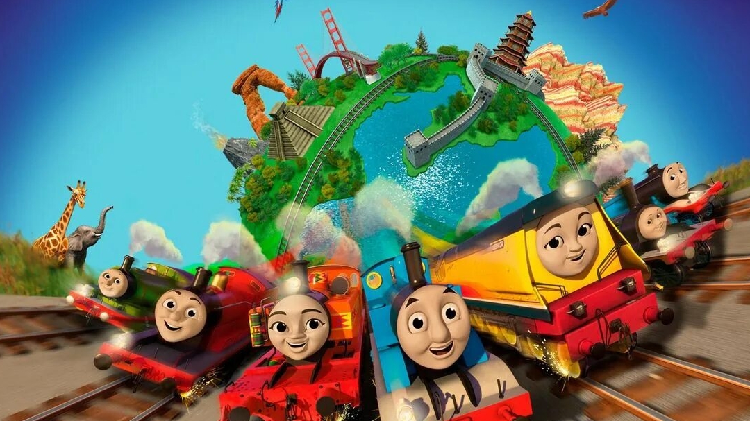 паровозик Томас увлекательная и развлекательная игра для детей