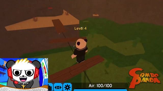 Roblox Flood Escape Parkour PRO Let's Play With Combo Panda