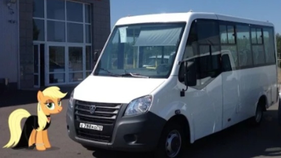 Автобус Газ-Next Luidor маршрут 25