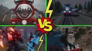 МУЛЬТИКИ ПРО ПАРОВОЗИКИ: Чу-Чу Чарльз встретил Проклятого Томаса — СУПЕР ИСПЫТАНИЕ 🚂😱