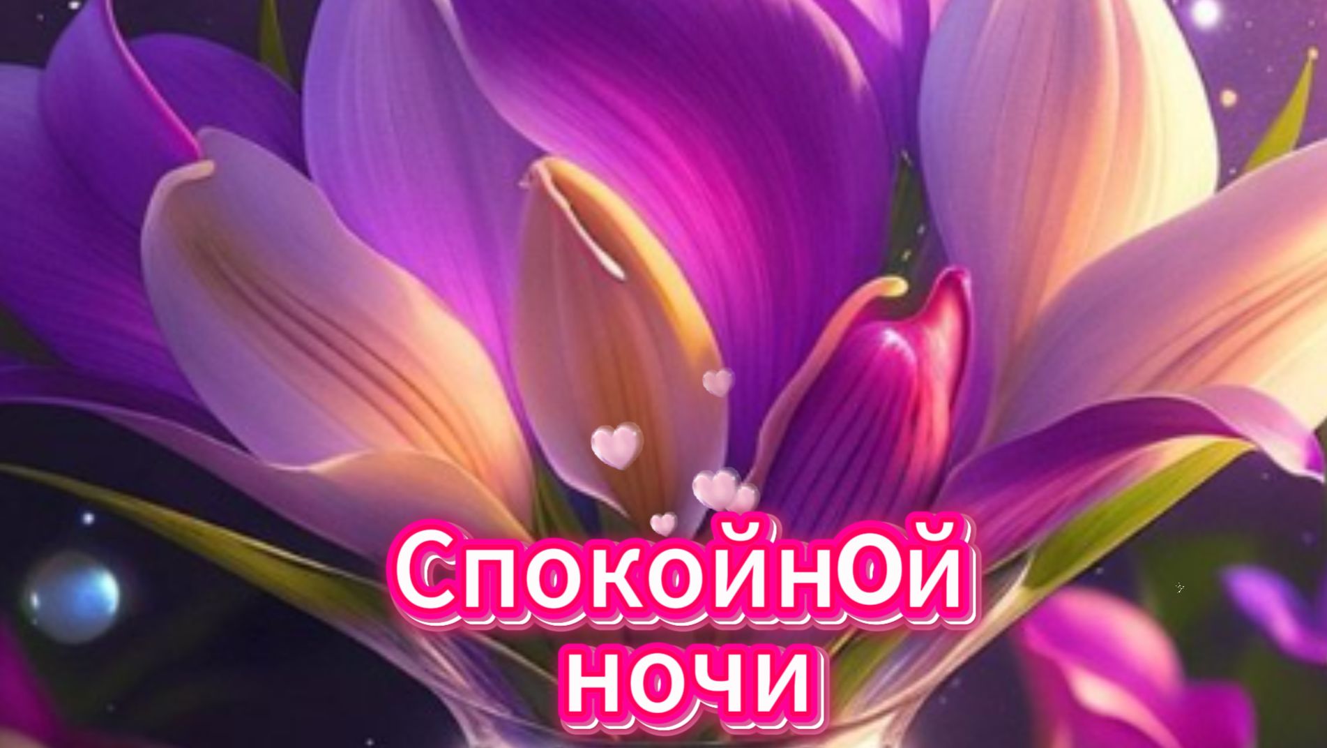 Спокойной ночи: красивые пожелания и музыкальная открытка для сладких снов | Домохозяйка