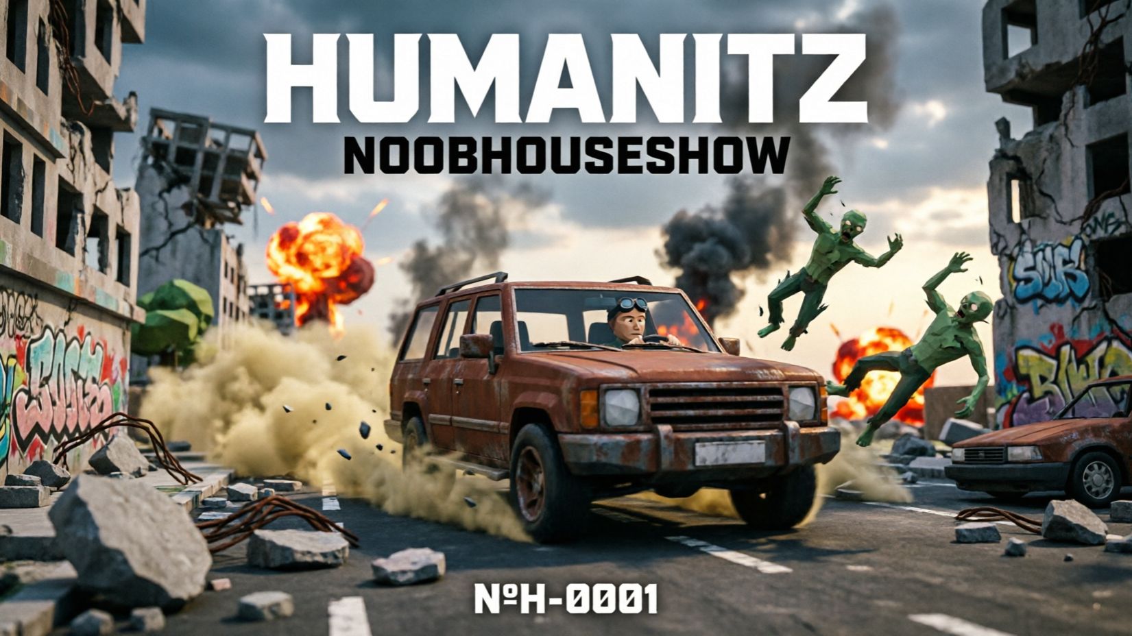 NOOBHOUSESHOW №H-0001:Играем втроём в Humanitz после обновления. Смотрим что изменилось в механиках.