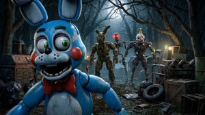 🔷БЕШЕНЫЕ АНИМАТРОНИКИ С ТОПОРОМ🔷Bite by Night (Roblox)