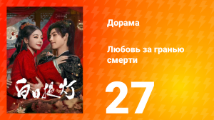 Любовь за гранью смерти 27 серия