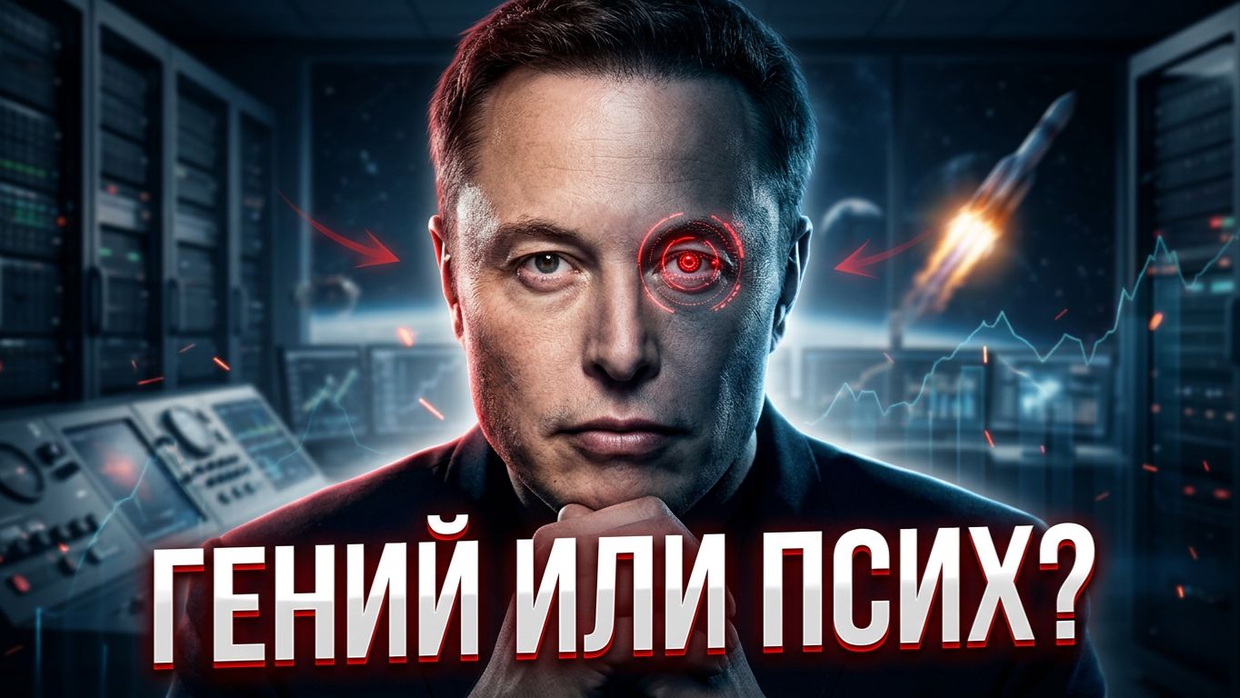 ИЛОН МАСК: из южно-африканской школы в №1 Форбс / История успеха