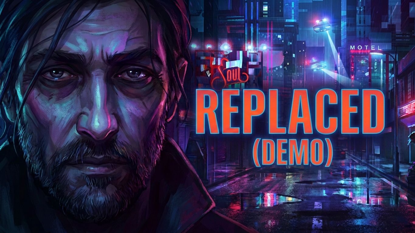 REPLACED (DEMO) — Когда ты — не ты! Нуарный киберпанк с авторской озвучкой!