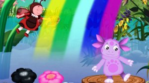 Лунтик. Лунтик и цветные краски из  радуги. Для детей. ч 36