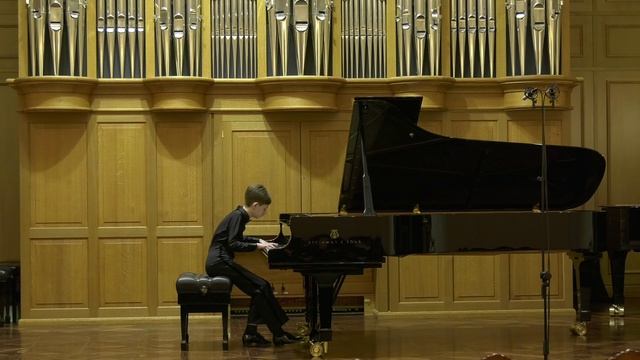 Моцарт Соната   №12 Конкурс Танеева 2025