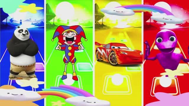 МУЛЬТИКИ ПРО ГЕРОЕВ: Кунг-фу Панда против Помни и Молнии Маквина — КРУТОЕ ИСПЫТАНИЕ 🐼🚗💨