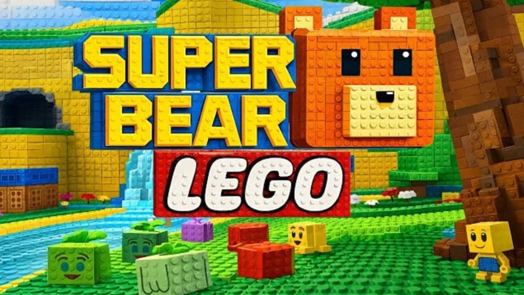 Мир Лего в Super Bear Adventure/Прохождение игры Супер Мишка
