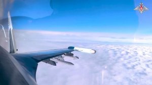 Боевая работа экипажа самолета Су-35с