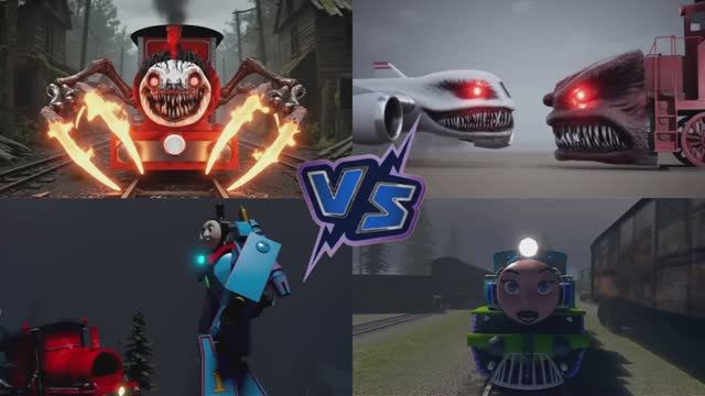 МУЛЬТИКИ ПРО ПАРОВОЗИКИ: Проклятый Томас против Чу-Чу Чарльза — ПОГОНЯ НА МАКСИМАЛЬНОЙ СКОРОСТИ 🚂💨