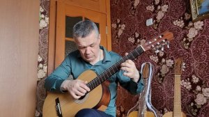 Вальс из к/ф "Мой ласковый и нежный зверь" (композитор Евгений Дога) на классической гитаре