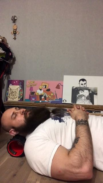 МФР шеи на фоам роле