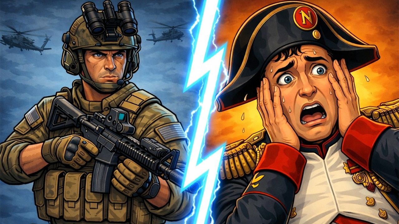 ТЫ ОДИН ИЗ 10 СПЕЦНАЗОВЦЕВ . ПОХИЩЕНИЕ НАПОЛЕОНА