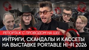 Интриги, скандалы и кассеты на выставке Portable Hi-Fi 2026: репортаж с проводом на шее