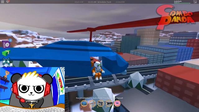 Roblox Jailbreak Trains Ep  2 Let's Play With Combo Panda