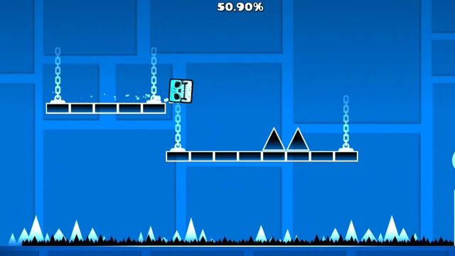 Полное прохождение уровня Back On Track!В игре под названием Geometry Dash