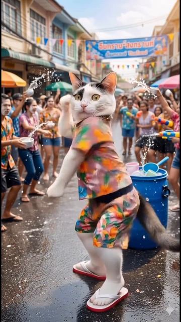 Котик танцор