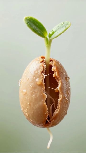 Выращивание из семени: путь к новому растению #природа #выращивание #семена